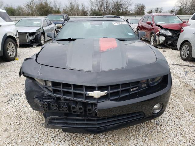 2G1FC1E30C9149800 - 2012 CHEVROLET CAMARO LT BLACK photo 5