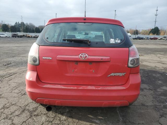 2T1KR32E77C662439 - 2007 TOYOTA COROLLA MA XR RED photo 6