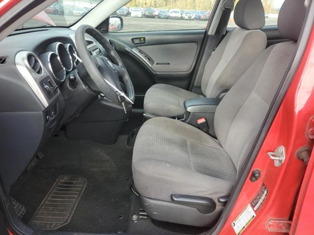 2T1KR32E77C662439 - 2007 TOYOTA COROLLA MA XR RED photo 7