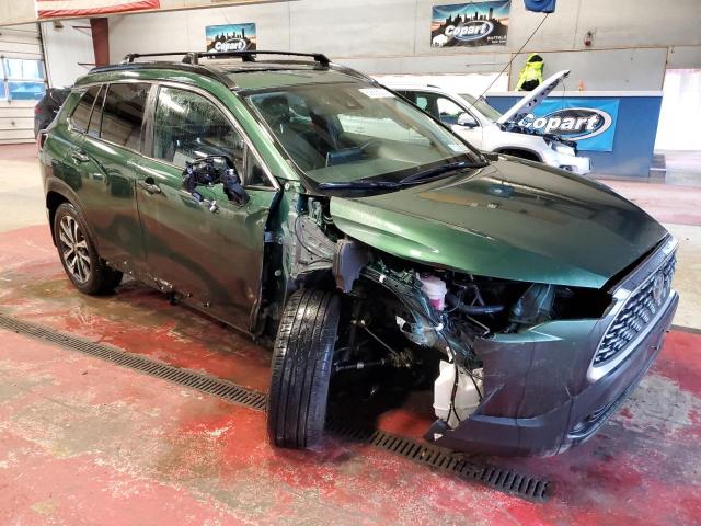 7MUDAABG0NV039180 - 2022 TOYOTA COROLLA CR XLE GREEN photo 4