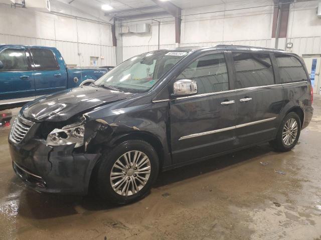 2C4RC1CG1ER172435 - 2014 CHRYSLER TOWN & COU TOURING L BLUE photo 1