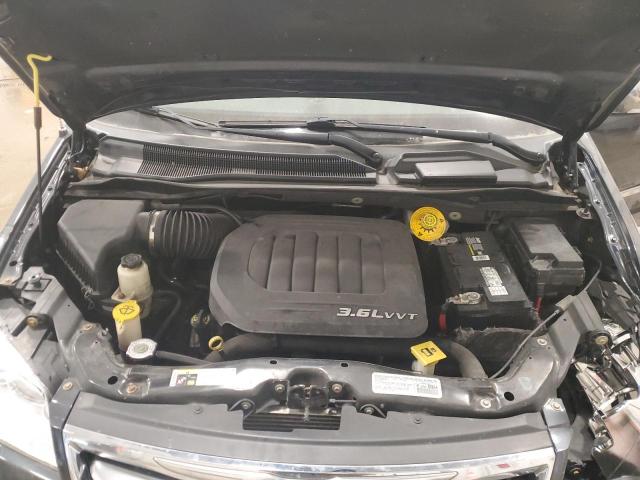 2C4RC1CG1ER172435 - 2014 CHRYSLER TOWN & COU TOURING L BLUE photo 12