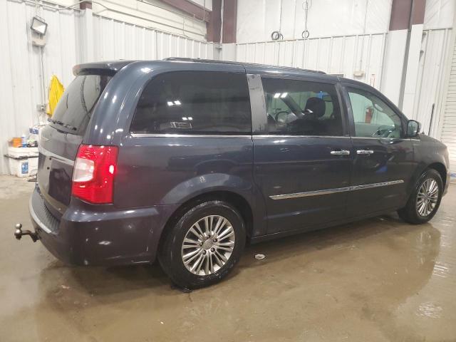 2C4RC1CG1ER172435 - 2014 CHRYSLER TOWN & COU TOURING L BLUE photo 3