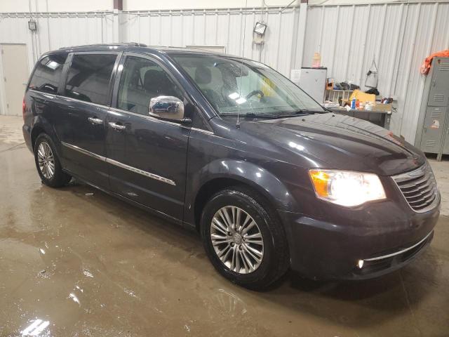 2C4RC1CG1ER172435 - 2014 CHRYSLER TOWN & COU TOURING L BLUE photo 4
