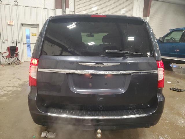 2C4RC1CG1ER172435 - 2014 CHRYSLER TOWN & COU TOURING L BLUE photo 6