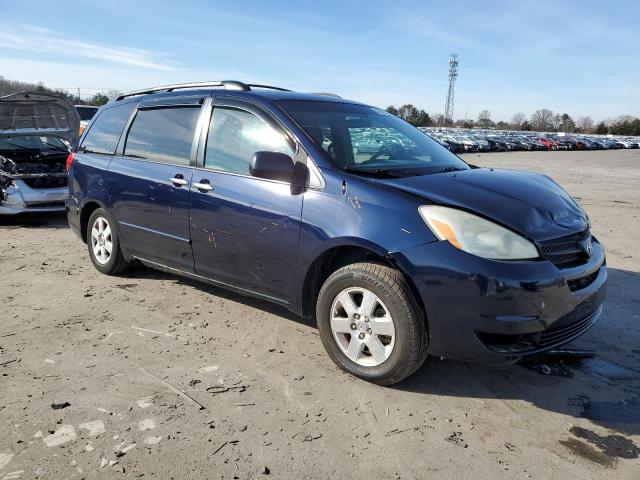 5TDZA23CX5S384301 - 2005 TOYOTA SIENNA CE BLUE photo 4