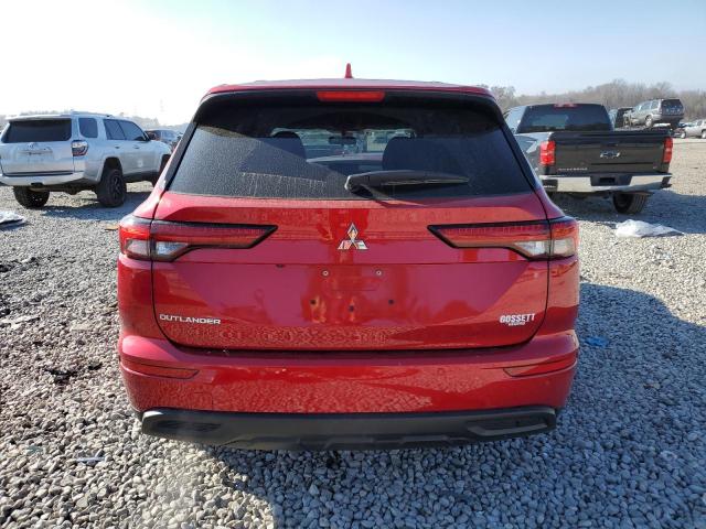 JA4J3TA89PZ010642 - 2023 MITSUBISHI OUTLANDER ES RED photo 6