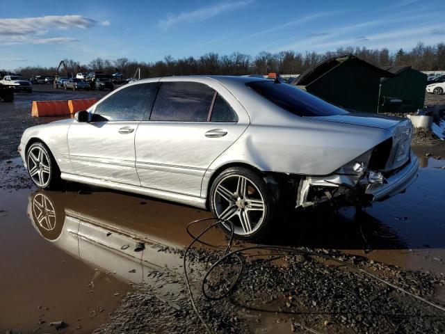 WDBNG75J22A290345 - 2002 MERCEDES-BENZ S 500 SILVER photo 2