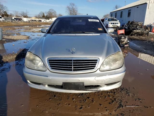 WDBNG75J22A290345 - 2002 MERCEDES-BENZ S 500 SILVER photo 5