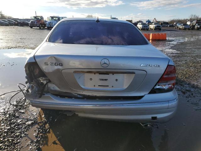 WDBNG75J22A290345 - 2002 MERCEDES-BENZ S 500 SILVER photo 6