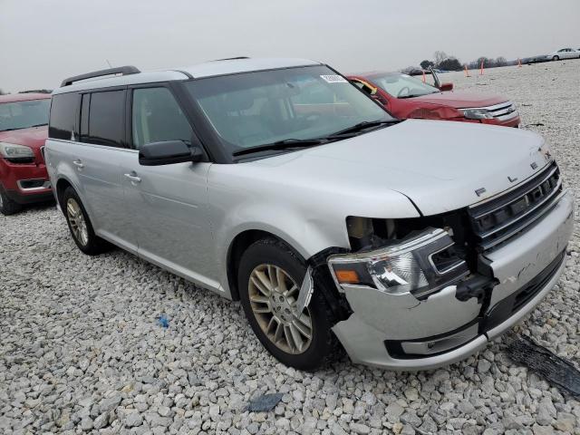 2FMHK6C83DBD26747 - 2013 FORD FLEX SEL SILVER photo 4