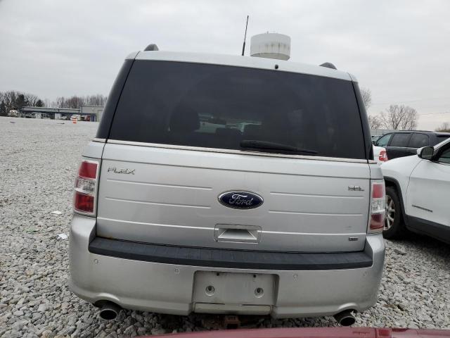 2FMHK6C83DBD26747 - 2013 FORD FLEX SEL SILVER photo 6