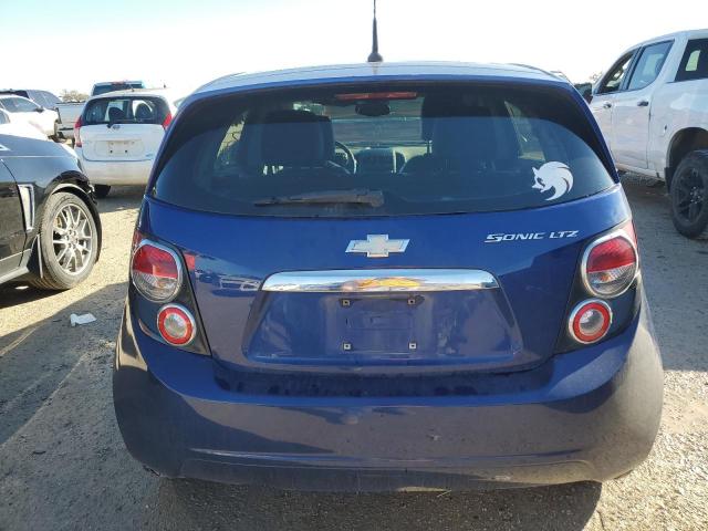 1G1JE6SH0C4212821 - 2012 CHEVROLET SONIC LTZ BLUE photo 6