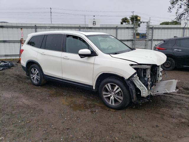 5FNYF5H52HB036283 - 2017 HONDA PILOT EXL WHITE photo 4