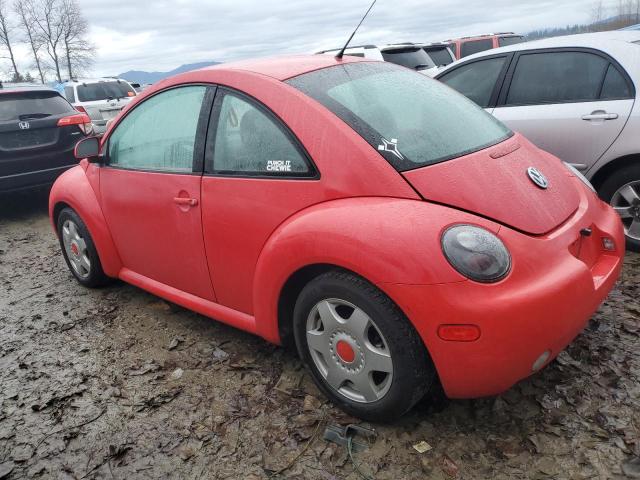 3VWBB61C8WM029246 - 1998 VOLKSWAGEN NEW BEETLE RED photo 2