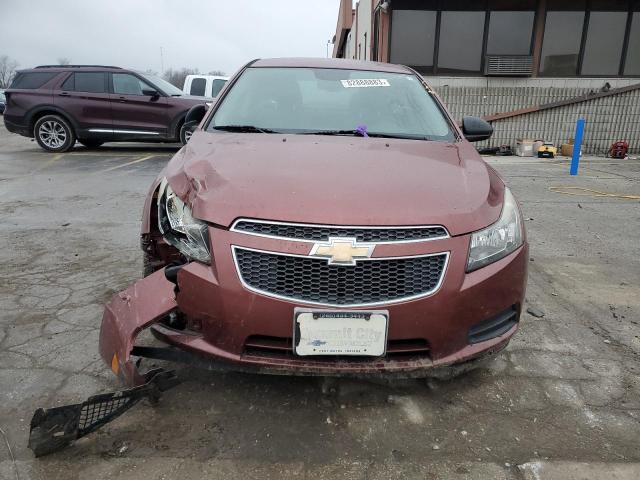 1G1PA5SHXD7217461 - 2013 CHEVROLET CRUZE LS MAROON photo 5