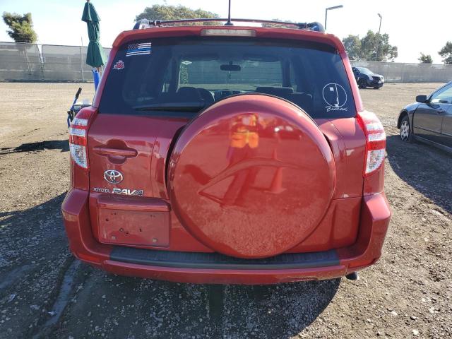 JTMZF4DV4A5028830 - 2010 TOYOTA RAV4 RED photo 6