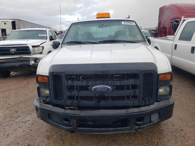 1FTNF20568EC17725 - 2008 FORD F250 SUPER DUTY WHITE photo 5