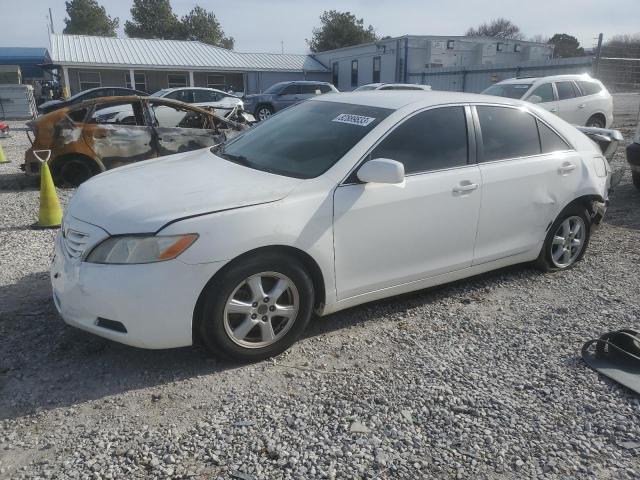 4T4BE46K37R003974 - 2007 TOYOTA CAMRY CE WHITE photo 1
