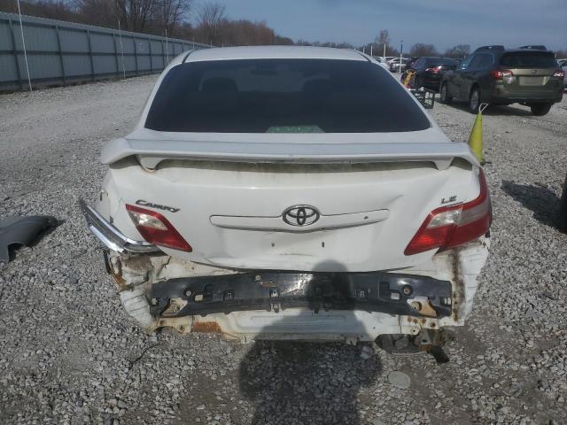 4T4BE46K37R003974 - 2007 TOYOTA CAMRY CE WHITE photo 6