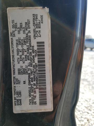 5TESN92N11Z787887 - 2001 TOYOTA TACOMA XTRACAB PRERUNNER 石墨色 照片 13