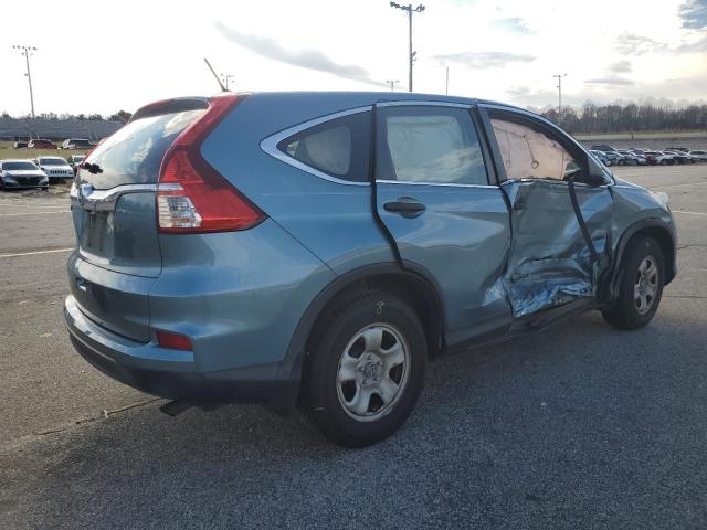 2HKRM3H37FH559987 - 2015 HONDA CR-V LX BLUE photo 3