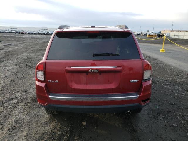 1C4NJDEBXGD672378 - 2016 JEEP COMPASS LATITUDE RED photo 6