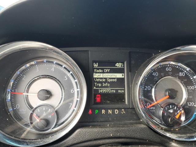 2C4RC1BG5ER243153 - 2014 CHRYSLER TOWN & COU TOURING WHITE photo 9