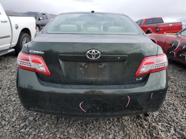 4T1BF3EK5BU665311 - 2011 TOYOTA CAMRY BASE GREEN photo 6