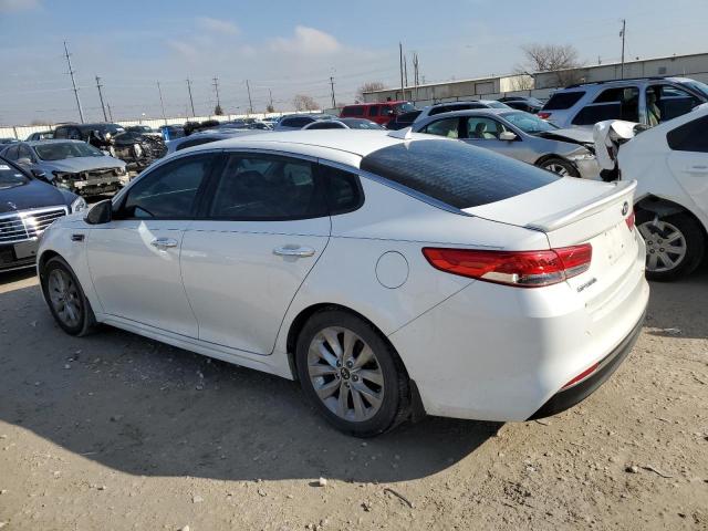 5XXGU4L37HG164002 - 2017 KIA OPTIMA EX WHITE photo 2