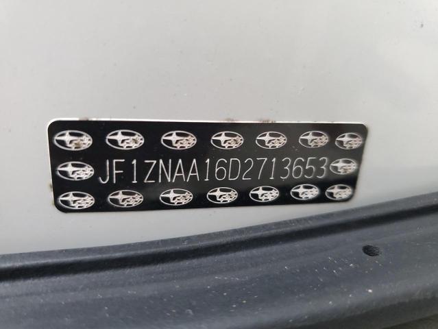 JF1ZNAA16D2713653 - 2013 TOYOTA SCION FR-S 白色 照片 12