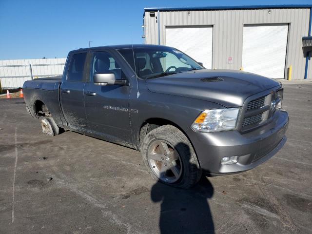 1C6RD7HTXCS327010 - 2012 DODGE RAM 1500 SPORT GRAY photo 4