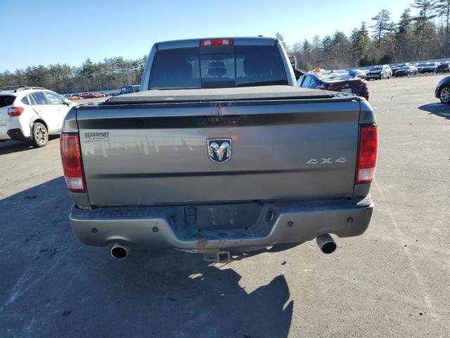 1C6RD7HTXCS327010 - 2012 DODGE RAM 1500 SPORT GRAY photo 6