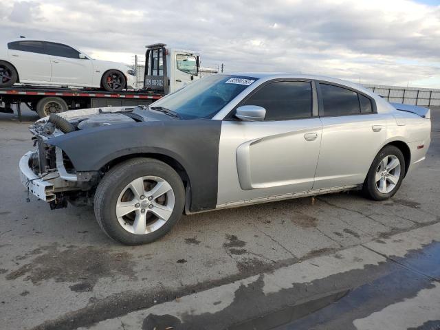2C3CDXBGXCH297285 - 2012 DODGE CHARGER SE SILVER photo 1