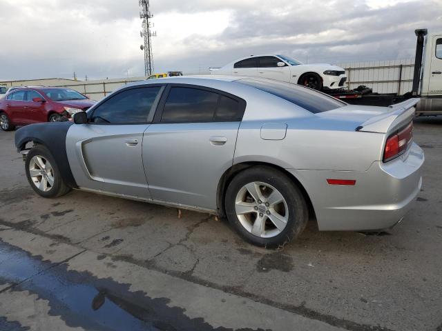 2C3CDXBGXCH297285 - 2012 DODGE CHARGER SE SILVER photo 2