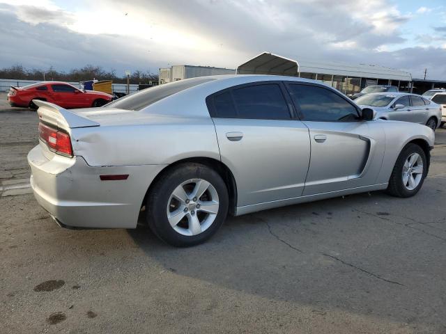 2C3CDXBGXCH297285 - 2012 DODGE CHARGER SE SILVER photo 3