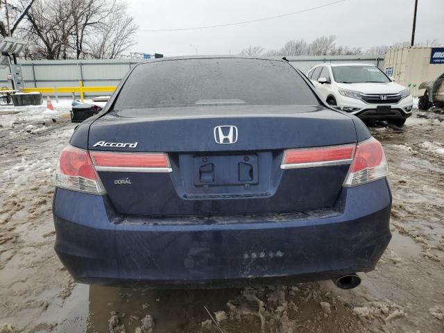 1HGCP2F39BA036905 - 2011 HONDA ACCORD LX BLUE photo 6