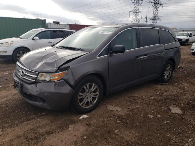 5FNRL5H63DB064738 - 2013 HONDA ODYSSEY EXL CHARCOAL photo 1