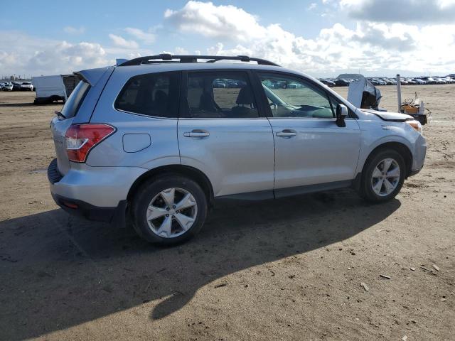 JF2SJARC3GH433527 - 2016 SUBARU FORESTER 2.5I LIMITED SILVER photo 3