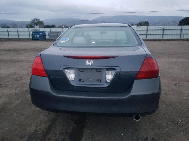 1HGCM56757A133331 - 2007 HONDA ACCORD EX GRAY photo 6