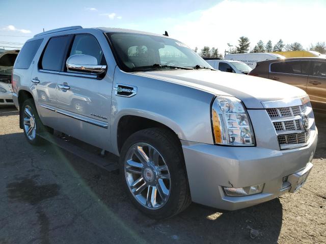 1GYS4FEJ6BR303441 - 2011 CADILLAC ESCALADE PLATINUM HYBRID SILVER photo 4