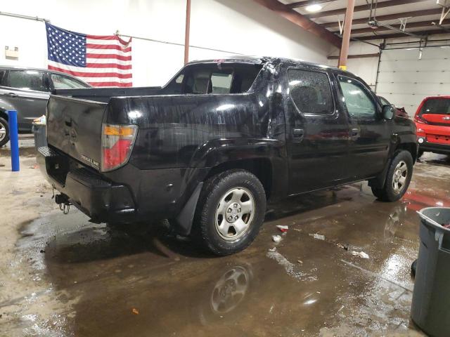 2HJYK16277H541673 - 2007 HONDA RIDGELINE RT BLACK photo 3