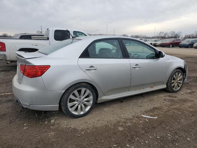 KNAFW4A3XD5692444 - 2013 KIA FORTE SX SILVER photo 3