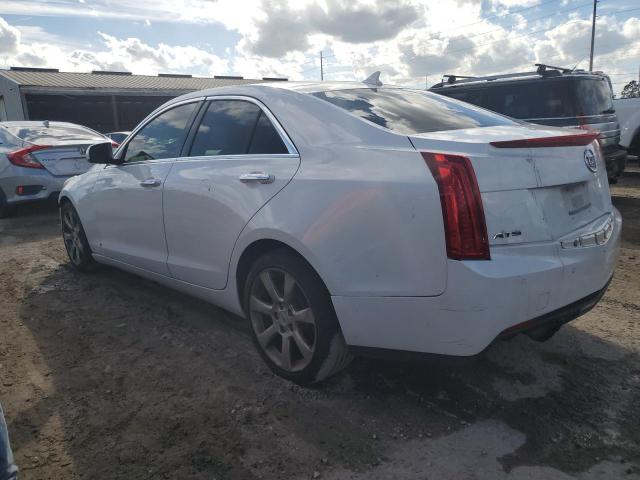 1G6AB5RX7D0156668 - 2013 CADILLAC ATS LUXURY WHITE photo 2