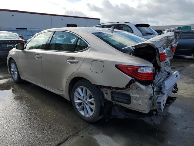 JTHBW1GG0E2071922 - 2014 LEXUS ES 300H TAN photo 2