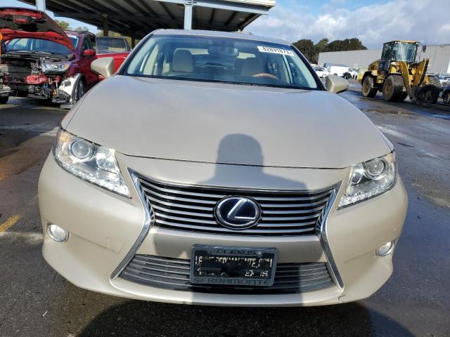 JTHBW1GG0E2071922 - 2014 LEXUS ES 300H TAN photo 5