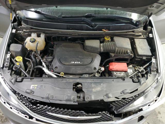 2C4RC1BG9HR747337 - 2017 CHRYSLER PACIFICA TOURING L SILVER photo 12