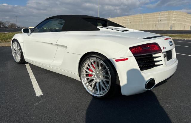 WUASUAFG2EN000926 - 2014 AUDI R8 4.2 QUATTRO WHITE photo 3