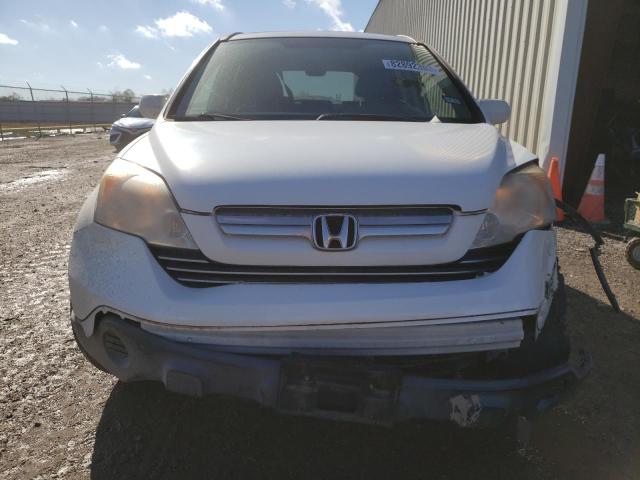 JHLRE38769C015032 - 2009 HONDA CR-V EXL WHITE photo 5