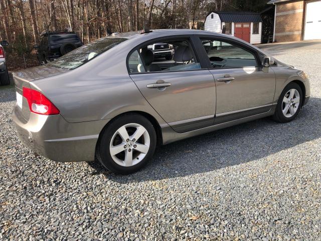 1HGFA16857L017784 - 2007 HONDA CIVIC EX GRAY photo 4